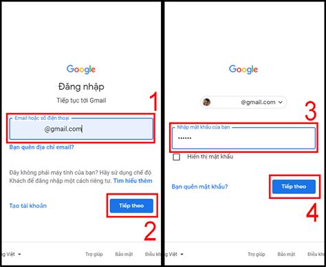 Google đăng nhập